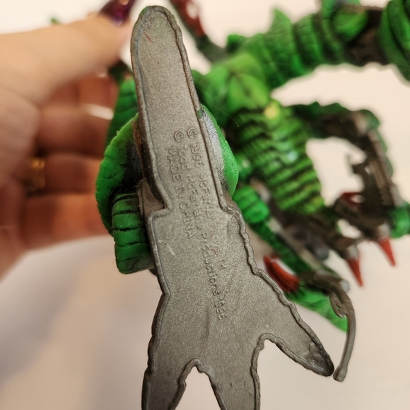 Total Chaos Thorax Green Loose 6" Action Figure McFarlane 1996 Vintage - Picture 5 of 7